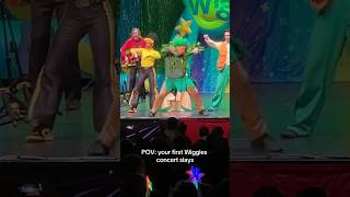 Making memories 🌳 First Wiggles concert 📹 The Tree of Wisdom thewiggles concert shorts [upl. by Wadlinger]