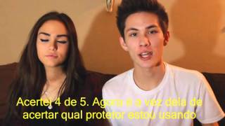 7DaysOfAMBR  CHAPSTICK CHALLENGE Carter Reynolds amp Maggie Lindemann  PTBR [upl. by Ardyce251]