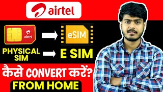 How to activate airtel esim  how to activate airtel esim on iphone amp samsung [upl. by Littlejohn961]