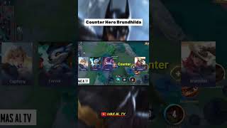 Counter Hero Brunhilda AOV  Arena of Valor shorts aov arenaofvalor liênquânmobile garenarov [upl. by Nosemyaj]