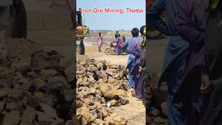 Iron Ore Mining Thatta Sindh  MiningInsights [upl. by Perr]