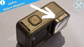 Nahaufnahmen mit der GoPro • Kurzer Test des Makro Objektiv [upl. by Einahpetse]