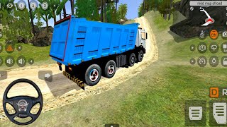 off road new Tripper truck driving game l Truck simulator indonesia [upl. by Assilrac706]