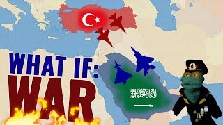 Turkey vs Saudi Arabia A military quotWhat ifquot answered 2018 [upl. by Notnert]