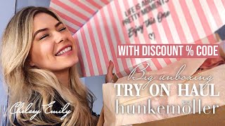 BIG SHOPLOG  TRY ON HAUL  Hunkemöller 🎀  CHELSEY EMILY [upl. by Risser]