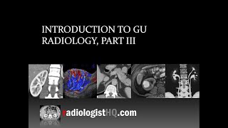 Introduction to Genitourinary Radiology Part III [upl. by Anyer]