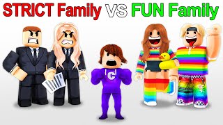 STRICT Family vs FUN Family [upl. by Leitman383]