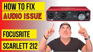 How to Fix Audio Issue Mono Left or Right only using Scarlett 2i2 Focusrite USB Interface [upl. by Weinberg569]