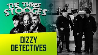 The THREE STOOGES  Ep 68  Dizzy Detectives [upl. by Adnarrim]