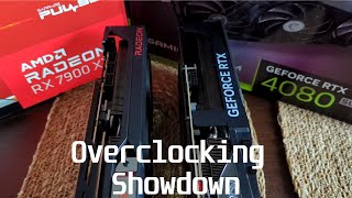 4080 Super Vs 7900 XTX Overclocking Benchmark  4K  1440p  RT On vs Off  7800x3d  Side by side [upl. by Ssor]