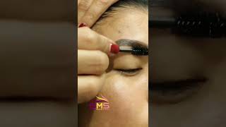 Eyebrow Tinting SemiPermanent at BMS For Darker Brows BidhanMakeupStudio eyebrowtint [upl. by Ezzo]