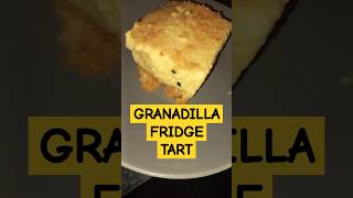 Granadilla tart food easy recipe granadilla tart tert shorts fyp viralvideo youtubeshorts [upl. by Flessel]