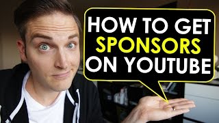 How To Get Sponsors On YouTube [upl. by Odoric]