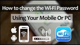 How to Change Your WiFi NamePassword From Phone or PC  Tutorial [upl. by Munsey49]