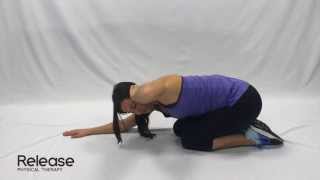 Thoracic Rotation Exercise for Upper Back [upl. by Carmon]