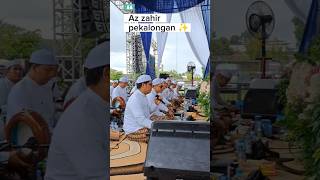 Az zahir beraksi kembali ✨ sholawat hadroh rebana darbuka azzahir lucu [upl. by Aiblis]