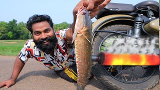 Bike Silencer Grilled Fish  ചുട്ട് പഴുത്ത സൈലൻസർ മീൻ വെച്ചപ്പോൾ  M4 Tech [upl. by Amisoc183]