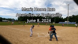 Maxs Home Run at Bat [upl. by Aela]