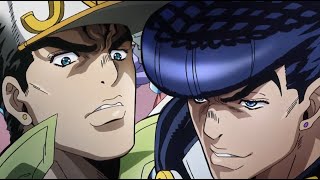 Josuke VS Jotaro JOJO Parte 4 Dublado Netflix Luta Completa [upl. by Dareen]