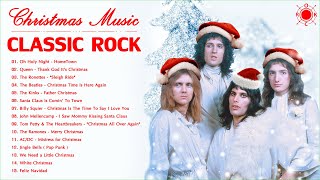 Classic Rock Christmas Music  Best Rock Christmas Songs  Merry Christmas [upl. by Armilla]