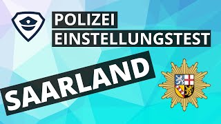 Einstellungstest Polizei in Saarland 2025  Einfach erklärt  Plakos [upl. by Eldridge299]