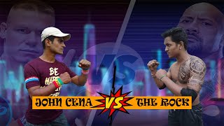 FULL MATCH  The Rock Vs John Cena [upl. by Ahsiela]