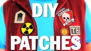 HOW to MAKE PATCHES  DIY  Threadbanger [upl. by Ing376]