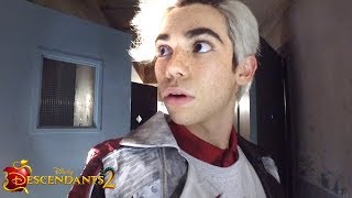 Haunted Set Tour with Cameron Boyce  Descendants 2 [upl. by Nahtnamas]