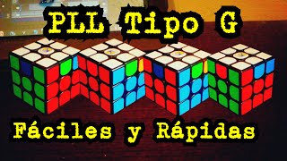 TUTORIAL Permutaciones Tipo G PLL Fáciles [upl. by Atinaw767]