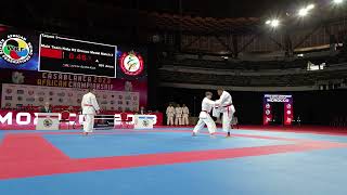 2023 UFAK  SOUTH AFRICA vs BURKINA FASO in Male Team Kata [upl. by Reinert959]