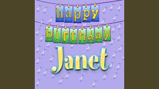 Happy Birthday Janet Personalized [upl. by Icaj]