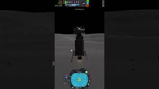 KSP Lunar Landing shorts [upl. by Ingemar]