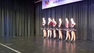 10 Jahre Tanzfestival Kerpen Stadtgarde Fidele Hürther Fidele Mädchen 2016 [upl. by Valry]