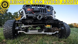 Redneck Ram Hydraulic Assist Steering  West Texas OffRoad Installation  Legacy 4x4 and OffRoad [upl. by Anos]