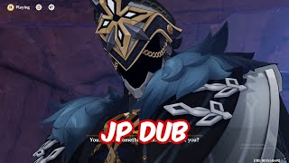 Capitano  The Captain Ending Cutscene JP Dub  Genshin Impact 50 [upl. by Kaehpos]