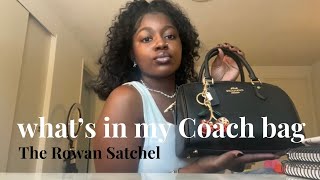 what’s in my Coach bag  all the things a girl needs  beauty fragrance and more [upl. by Rehtaeh]