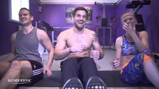 Slendertone Daley Routine Outtakes [upl. by Bubb]