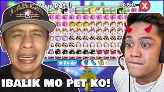 AYAW NA IBALIK YUNG MGA PET KO ni VonOrdonaYT sa ROBLOX PET SIMULATOR X [upl. by Brianne849]