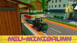 Ls 22 Neu Minibrunn 82 I Ernte vorbereitung [upl. by Balkin]