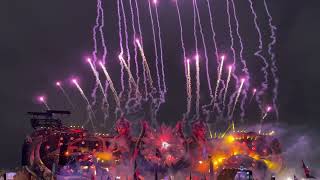 EDC Orlando 2022 Kinetic Field Opening Ceremony Drones  Fireworks [upl. by Kay907]