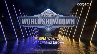 Summoners War Lost Centuria TEASER du World Showdown 2021 [upl. by Ankeny515]