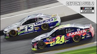 Full Race Replay Bluegreen Vacations Duel 2  NASCAR at Daytona International Speedway [upl. by Ivar]