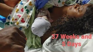 Raw and Emotional Birth Video  Induction Labor and Delivery Process  Labor and Delivery Vlog 2023 [upl. by Ube678]