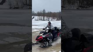 Снегоход snowmobile AODES SNOWCROSS 1000 🔥 запрудклуб [upl. by Karim]