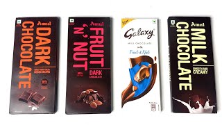 4 Premium Chocolates Unboxing  Amul Chocolates 🍫  Galaxy Chocolate [upl. by Ramiah]