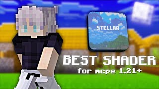 BEST SHADER for MCPE 121 👽 [upl. by Noelani]