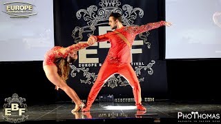 Oleg y Yaiza 1st Place  Europe Bachata Festival 2018 [upl. by Ysset]