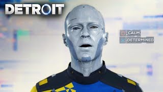 Calm vs Determined Speech  DETROIT BECOME HUMAN [upl. by Akinar]