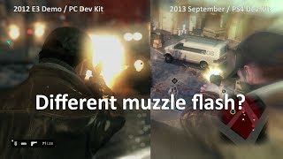 Watch Dogs Graphic Comparison Part 2 2012 VS 2013 VS 2014 PC Dev Kit PS4 Dev Kit PS4 [upl. by Timmie360]