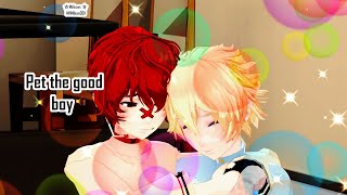 【MMD】Pet the good boy ❀Olikase❀ [upl. by Enriqueta]